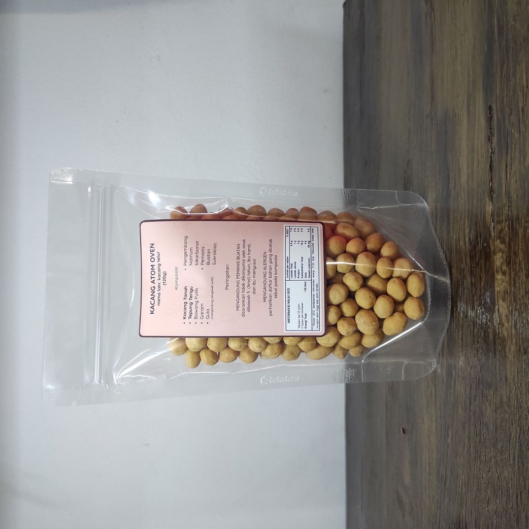 Kacang Atom Oven Pouch 120g